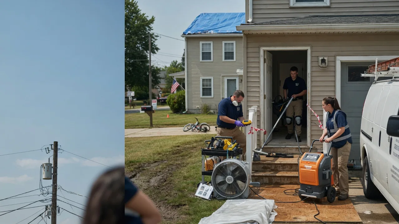 Water Damage Repair in Cherry Point, NC near me